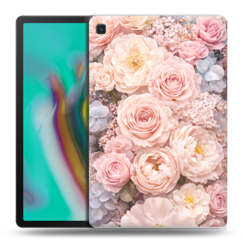 Силиконовый чехол на Samsung Galaxy Tab S5e с принтом женский Силиконовый чехол на Samsung Galaxy Tab S5e с принтом женский