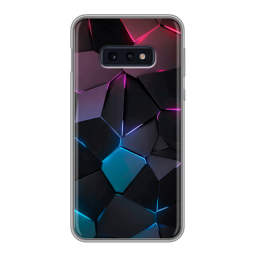 Силиконовый чехол на Samsung Galaxy S10e с принтом Геометрия неона Силиконовый чехол на Samsung Galaxy S10e с принтом Геометрия неона