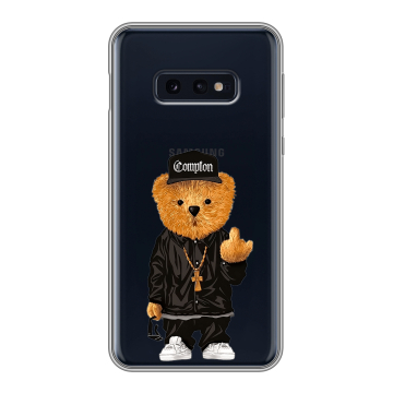 Силиконовый чехол на Samsung Galaxy S10e с принтом Плюшевый медведь Силиконовый чехол на Samsung Galaxy S10e с принтом Плюшевый медведь