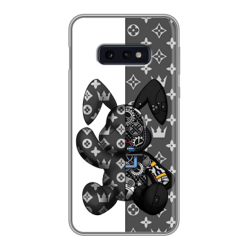 Силиконовый чехол на Samsung Galaxy S10e с принтом Луи робот
