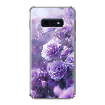 Силиконовый чехол на Samsung Galaxy S10e с принтом Розы цветы Силиконовый чехол на Samsung Galaxy S10e с принтом Розы цветы