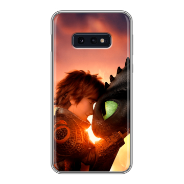 Силиконовый чехол на Samsung Galaxy S10e с принтом Как приручить дракона Силиконовый чехол на Samsung Galaxy S10e с принтом Как приручить дракона