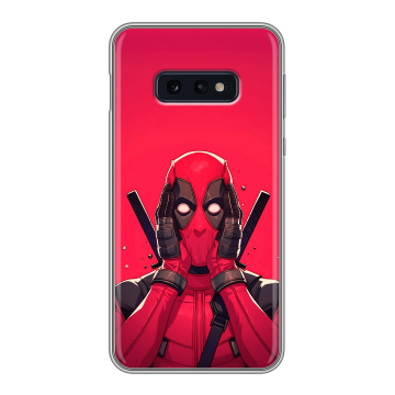 Силиконовый чехол на Samsung Galaxy S10e с принтом Дедпул Deadpool Силиконовый чехол на Samsung Galaxy S10e с принтом Дедпул Deadpool