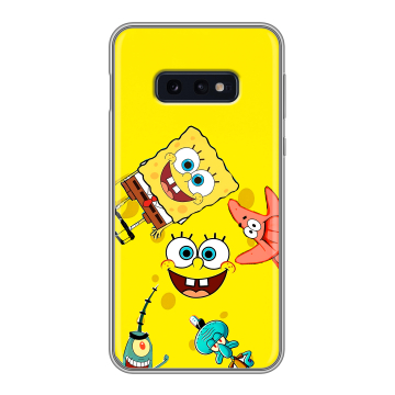 Силиконовый чехол на Samsung Galaxy S10e с принтом Спанч боб Спанчбоб Силиконовый чехол на Samsung Galaxy S10e с принтом Спанч боб Спанчбоб