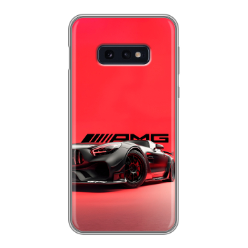 Силиконовый чехол на Samsung Galaxy S10e с принтом Мерседес Mercedes AMG Силиконовый чехол на Samsung Galaxy S10e с принтом Мерседес Mercedes AMG