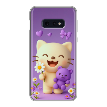 Силиконовый чехол на Samsung Galaxy S10e с принтом для девочек Силиконовый чехол на Samsung Galaxy S10e с принтом для девочек