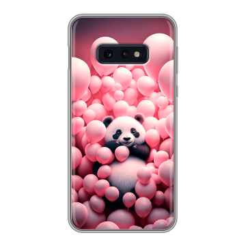 Силиконовый чехол на Samsung Galaxy S10e с принтом Панда Силиконовый чехол на Samsung Galaxy S10e с принтом Панда