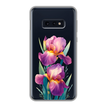 Силиконовый чехол на Samsung Galaxy S10e с принтом Цветы орхидеи Силиконовый чехол на Samsung Galaxy S10e с принтом Цветы орхидеи
