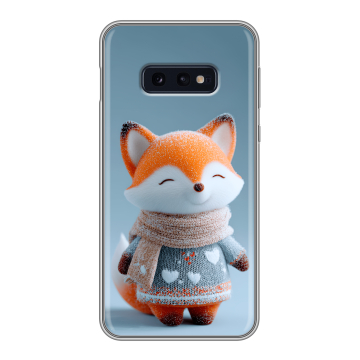 Силиконовый чехол на Samsung Galaxy S10e с принтом Лиса Силиконовый чехол на Samsung Galaxy S10e с принтом Лиса