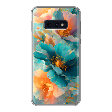 Силиконовый чехол на Samsung Galaxy S10e с принтом Цветы Силиконовый чехол на Samsung Galaxy S10e с принтом Цветы