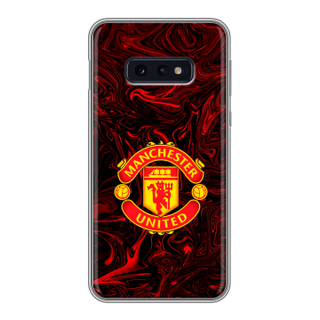 Силиконовый чехол на Samsung Galaxy S10e с принтом Manchester United Силиконовый чехол на Samsung Galaxy S10e с принтом Manchester United