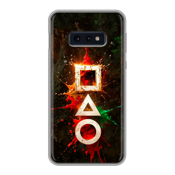 Силиконовый чехол на Samsung Galaxy S10e с принтом Squid Game Игра кальмара Силиконовый чехол на Samsung Galaxy S10e с принтом Squid Game Игра кальмара