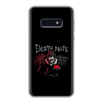 Силиконовый чехол на Samsung Galaxy S10e с принтом Death note Тетрадь смерти Силиконовый чехол на Samsung Galaxy S10e с принтом Death note Тетрадь смерти