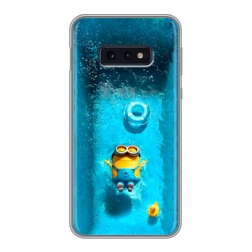 Силиконовый чехол на Samsung Galaxy S10e с принтом Миньоны Силиконовый чехол на Samsung Galaxy S10e с принтом Миньоны
