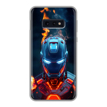 Силиконовый чехол на Samsung Galaxy S10e с принтом IronMan Железный человек Силиконовый чехол на Samsung Galaxy S10e с принтом IronMan Железный человек