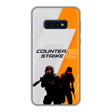 Силиконовый чехол на Samsung Galaxy S10e с принтом Counter Strike
