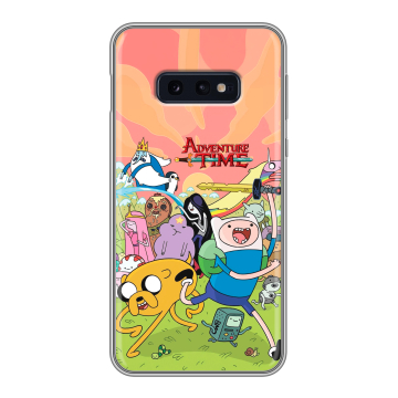 Силиконовый чехол на Samsung Galaxy S10e с принтом Adventure time Время приключений Силиконовый чехол на Samsung Galaxy S10e с принтом Adventure time Время приключений