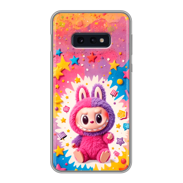 Силиконовый чехол на Samsung Galaxy S10e с принтом Labubu Лабубу