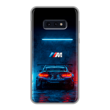 Силиконовый чехол на Samsung Galaxy S10e с принтом BMW БМВ