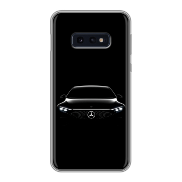 Силиконовый чехол на Samsung Galaxy S10e с принтом Mercedes Мерседес