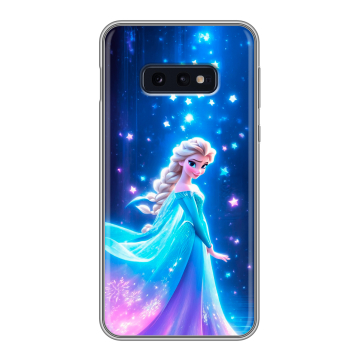Силиконовый чехол на Samsung Galaxy S10e с принтом Холодное сердце Frozen