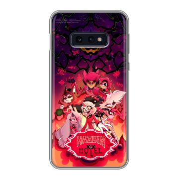 Силиконовый чехол на Samsung Galaxy S10e с принтом Hazbin Hotel Отель Хазбин