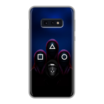 Силиконовый чехол на Samsung Galaxy S10e с принтом Игра Кальмара Силиконовый чехол на Samsung Galaxy S10e с принтом Игра Кальмара