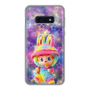 Силиконовый чехол на Samsung Galaxy S10e с принтом Labubu Лабубу