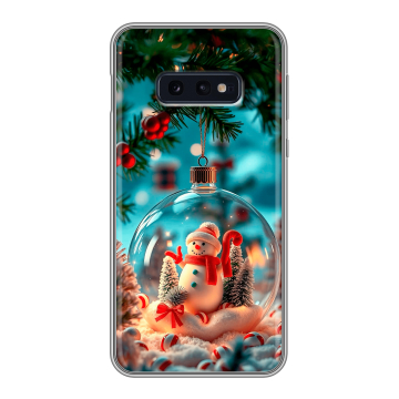 Силиконовый чехол на Samsung Galaxy S10e с принтом Новый год Силиконовый чехол на Samsung Galaxy S10e с принтом Новый год