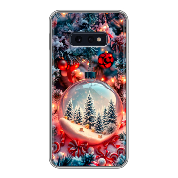Силиконовый чехол на Samsung Galaxy S10e с принтом Новый год Силиконовый чехол на Samsung Galaxy S10e с принтом Новый год