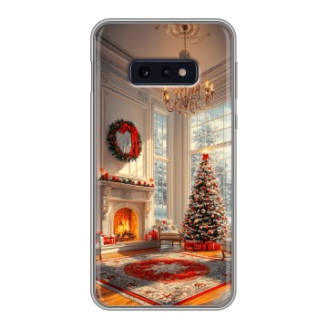 Силиконовый чехол на Samsung Galaxy S10e с принтом Новый год Силиконовый чехол на Samsung Galaxy S10e с принтом Новый год