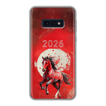 Силиконовый чехол на Samsung Galaxy S10e с принтом Новый год Силиконовый чехол на Samsung Galaxy S10e с принтом Новый год