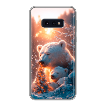 Силиконовый чехол на Samsung Galaxy S10e с принтом Новый год Силиконовый чехол на Samsung Galaxy S10e с принтом Новый год