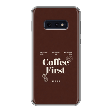 Силиконовый чехол на Samsung Galaxy S10e с принтом женский Силиконовый чехол на Samsung Galaxy S10e с принтом женский