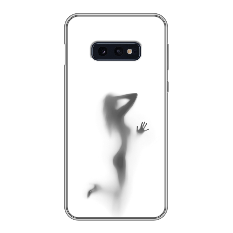 Силиконовый чехол на Samsung Galaxy S10e с принтом Силуэт Силиконовый чехол на Samsung Galaxy S10e с принтом Силуэт