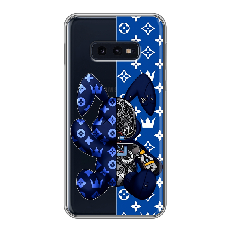 Силиконовый чехол на Samsung Galaxy S10e с принтом Луи робот Силиконовый чехол на Samsung Galaxy S10e с принтом Луи робот