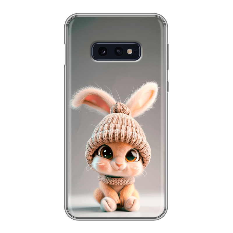 Силиконовый чехол на Samsung Galaxy S10e с принтом Кролик Силиконовый чехол на Samsung Galaxy S10e с принтом Кролик