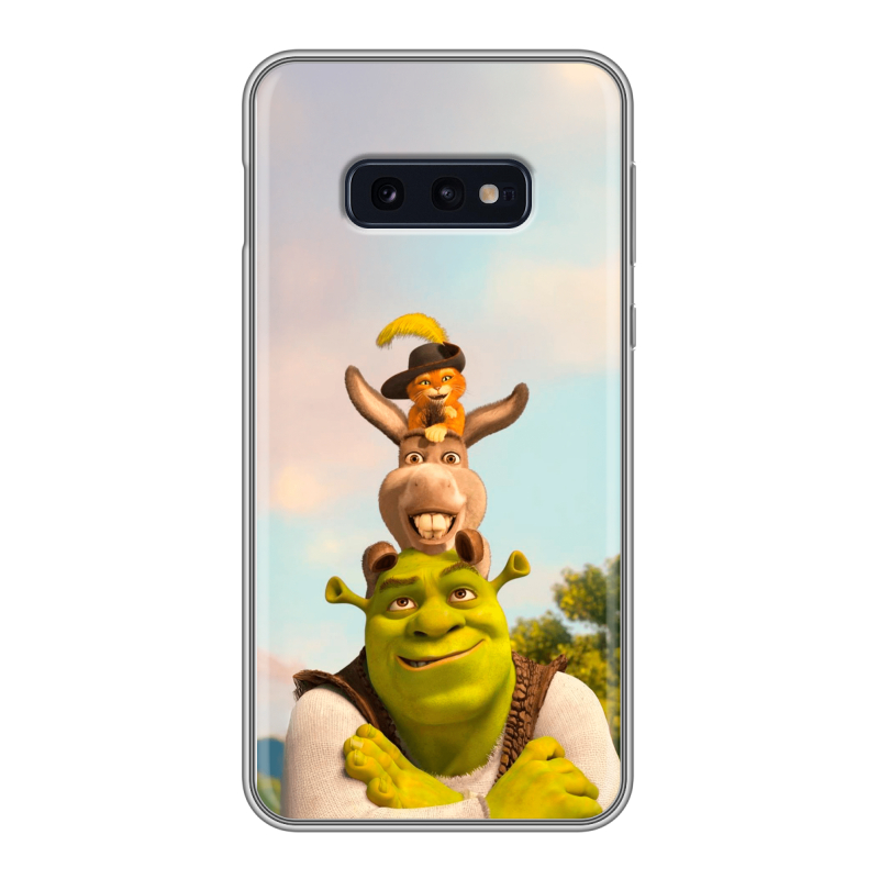 Силиконовый чехол на Samsung Galaxy S10e с принтом Шрек Shrek Силиконовый чехол на Samsung Galaxy S10e с принтом Шрек Shrek