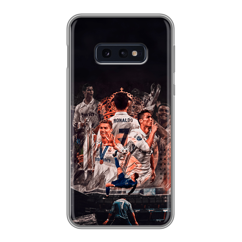 Силиконовый чехол на Samsung Galaxy S10e с принтом Реал Роналдо Real Ronaldo Силиконовый чехол на Samsung Galaxy S10e с принтом Реал Роналдо Real Ronaldo