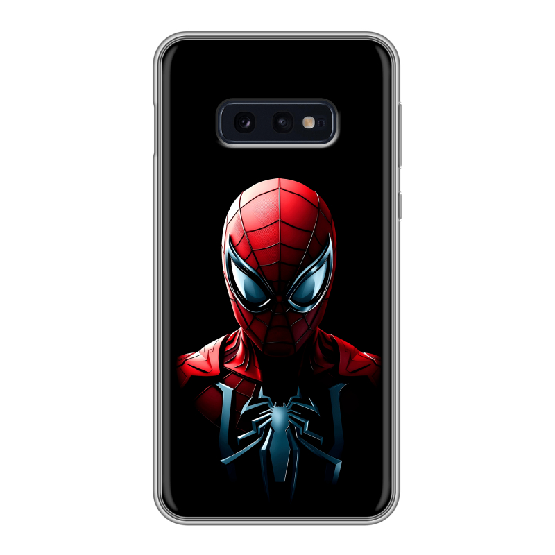 Силиконовый чехол на Samsung Galaxy S10e с принтом Spiderman Человек паук Силиконовый чехол на Samsung Galaxy S10e с принтом Spiderman Человек паук