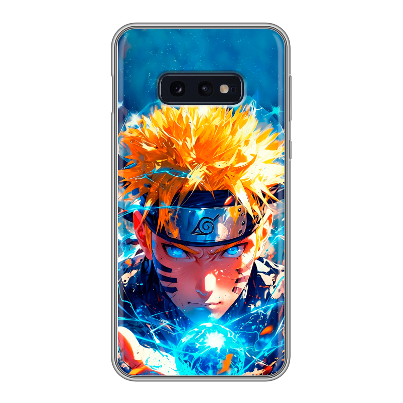 Силиконовый противоударный чехол на Samsung Galaxy S10e с принтом Аниме Наруто Naruto Силиконовый противоударный чехол на Samsung Galaxy S10e с принтом Аниме Наруто Naruto
