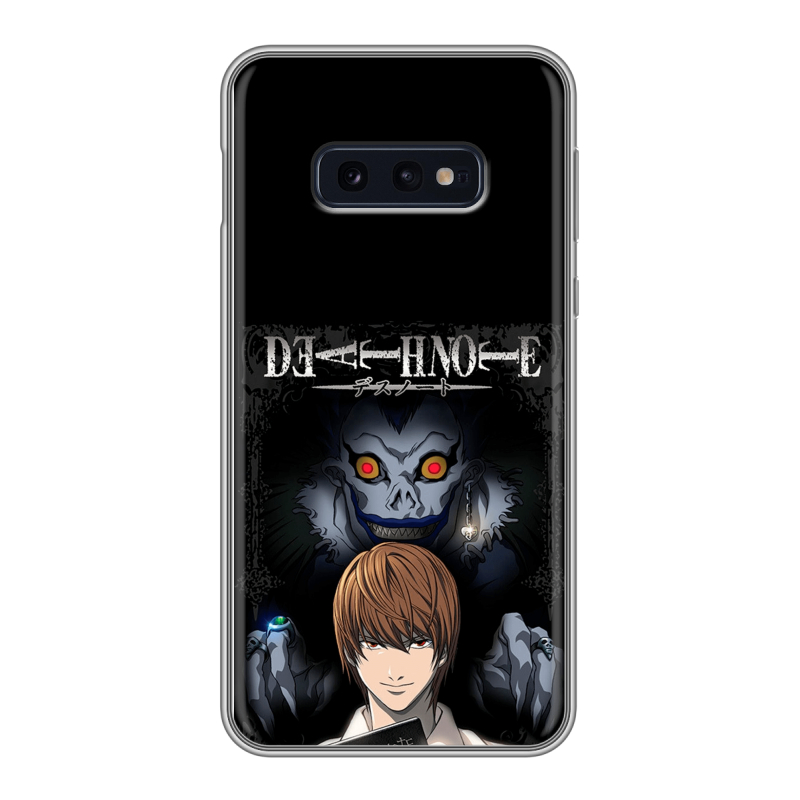 Силиконовый чехол на Samsung Galaxy S10e с принтом Death note Тетрадь смерти Силиконовый чехол на Samsung Galaxy S10e с принтом Death note Тетрадь смерти