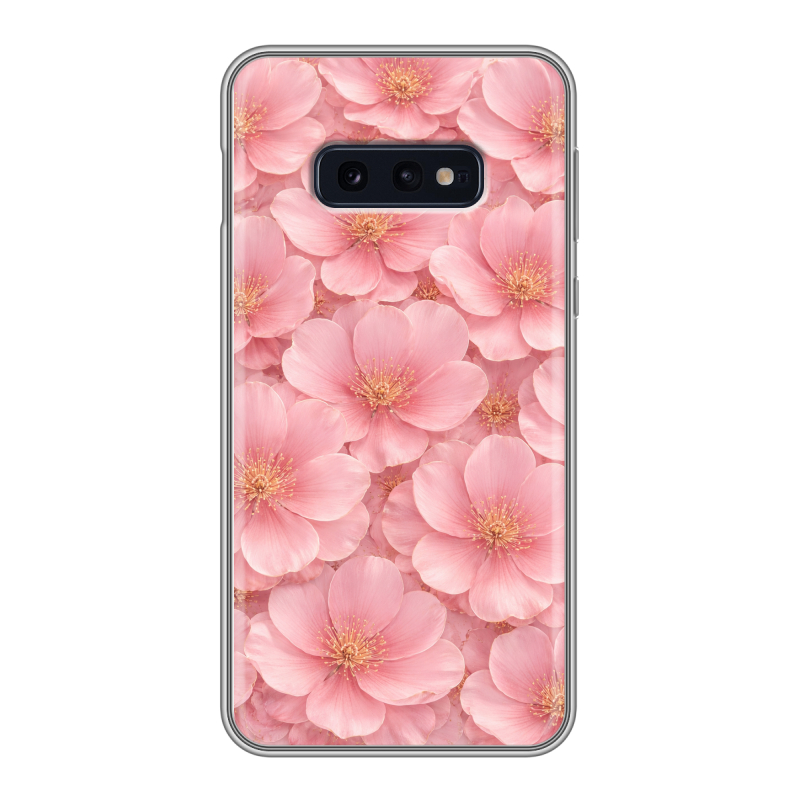 Силиконовый чехол на Samsung Galaxy S10e с принтом женский Силиконовый чехол на Samsung Galaxy S10e с принтом женский