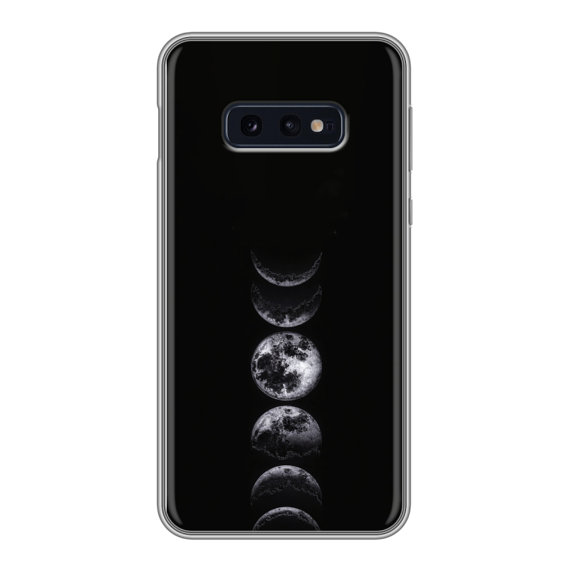 Силиконовый противоударный чехол на Samsung Galaxy S10e с принтом женский Силиконовый противоударный чехол на Samsung Galaxy S10e с принтом женский