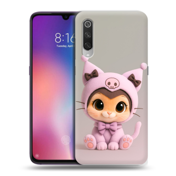 Силиконовый противоударный чехол на Xiaomi Mi9 с принтом Куроми Kuromi Силиконовый противоударный чехол на Xiaomi Mi9 с принтом Куроми Kuromi