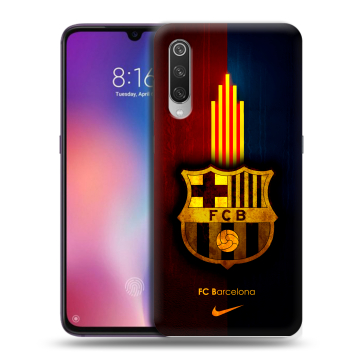 Силиконовый противоударный чехол на Xiaomi Mi9 с принтом Барселона Barcelona Силиконовый противоударный чехол на Xiaomi Mi9 с принтом Барселона Barcelona