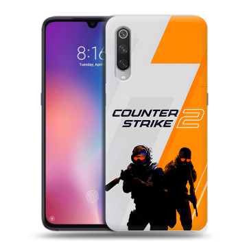 Силиконовый противоударный чехол на Xiaomi Mi9 с принтом Counter Strike Силиконовый противоударный чехол на Xiaomi Mi9 с принтом Counter Strike