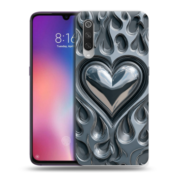 Силиконовый противоударный чехол на Xiaomi Mi9 с принтом Y2K Силиконовый противоударный чехол на Xiaomi Mi9 с принтом Y2K