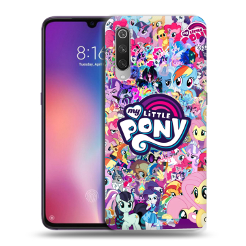 Силиконовый противоударный чехол на Xiaomi Mi9 с принтом My little pony Дружба чудо Силиконовый противоударный чехол на Xiaomi Mi9 с принтом My little pony Дружба чудо
