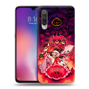 Силиконовый противоударный чехол на Xiaomi Mi9 с принтом Hazbin Hotel Отель Хазбин Силиконовый противоударный чехол на Xiaomi Mi9 с принтом Hazbin Hotel Отель Хазбин